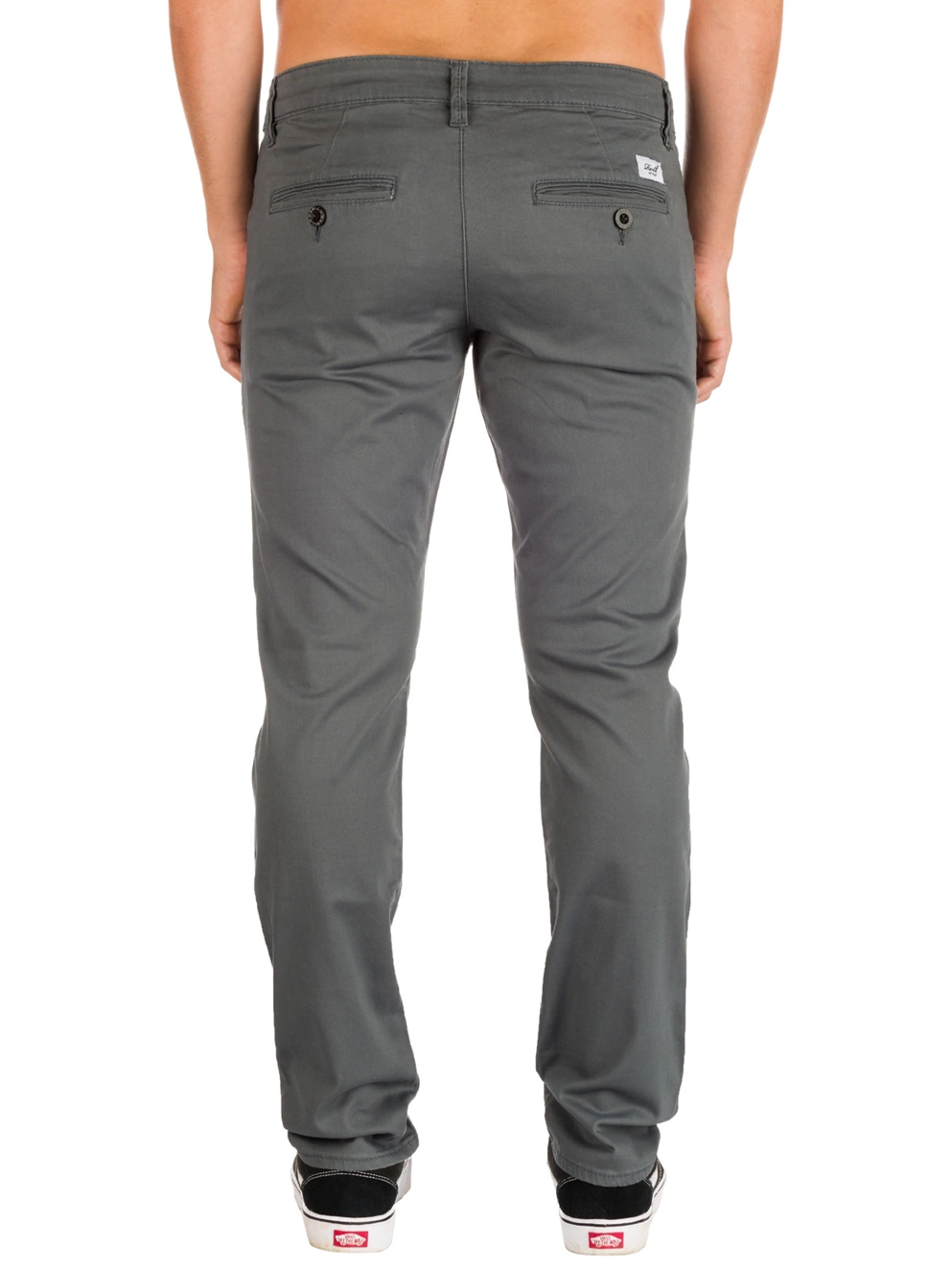 REELL Flex Tapered Chino Pants graphite grey