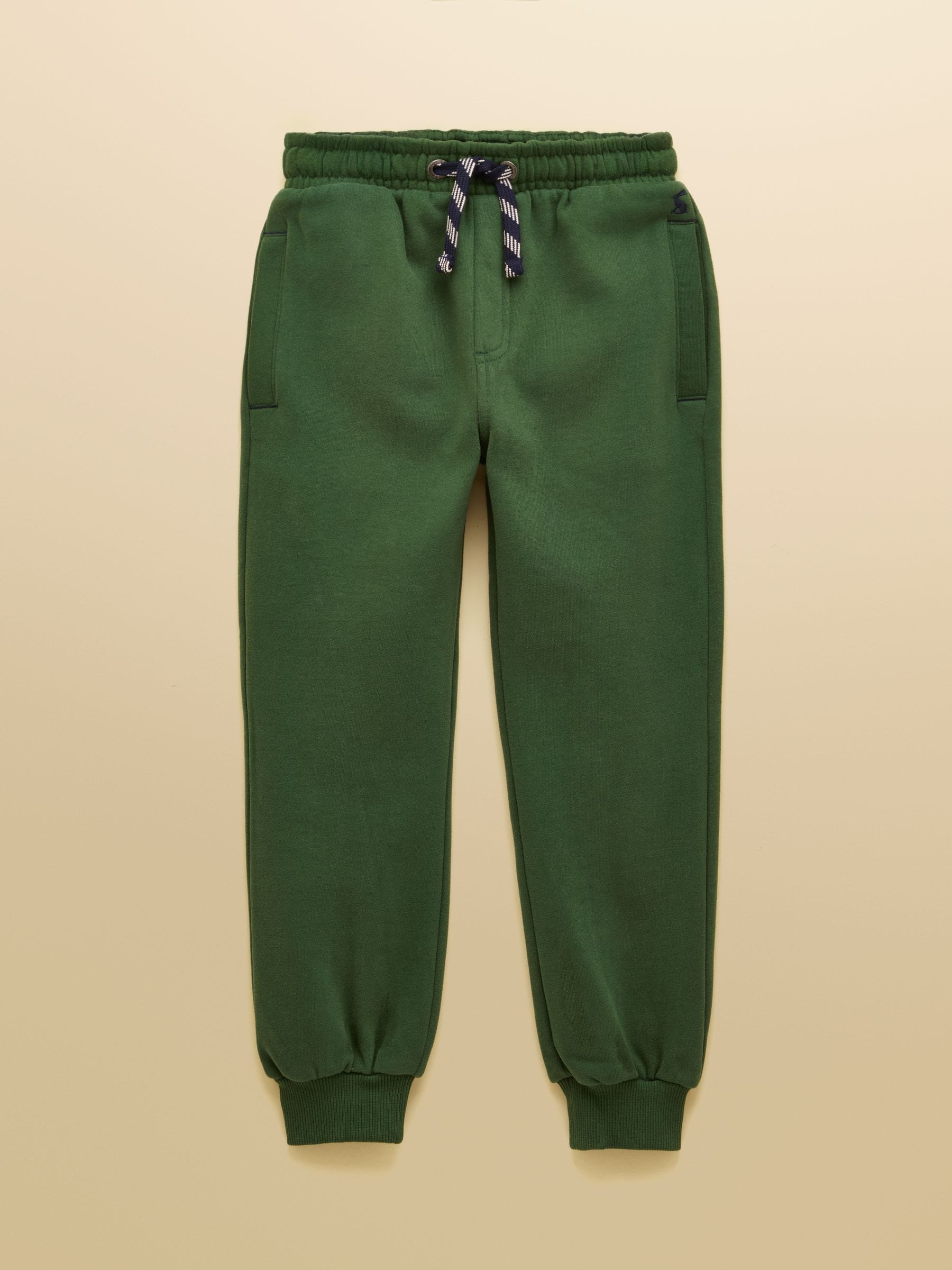 Groen - Joules - Ted - Joggingbroek met boorden