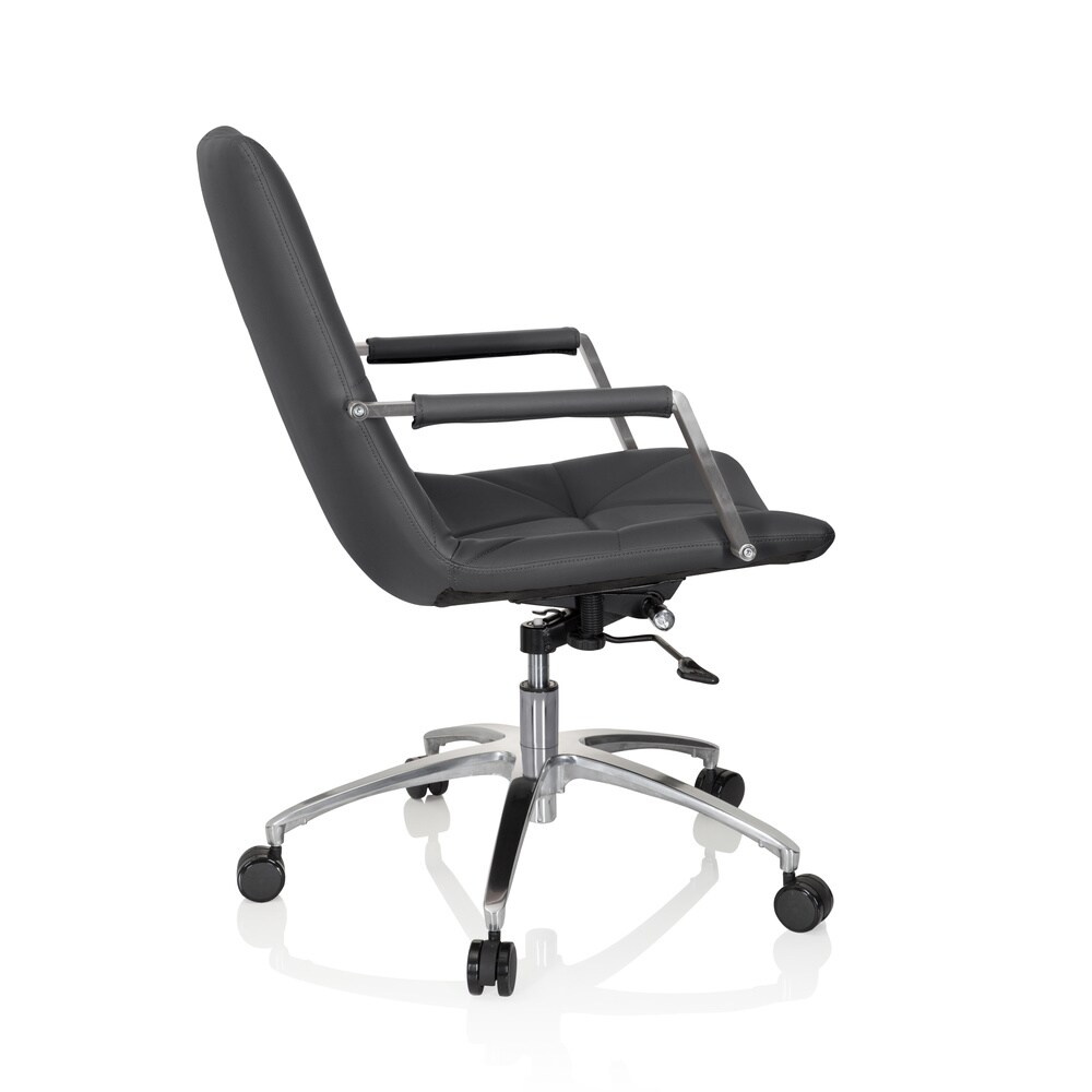 Home Office Bürostuhl SARANTO II Kunstleder mit Armlehnen hjh OFFICE