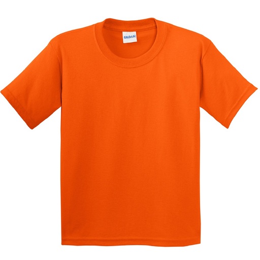 Camiseta básica de manga curta Gildan, elegante e macia