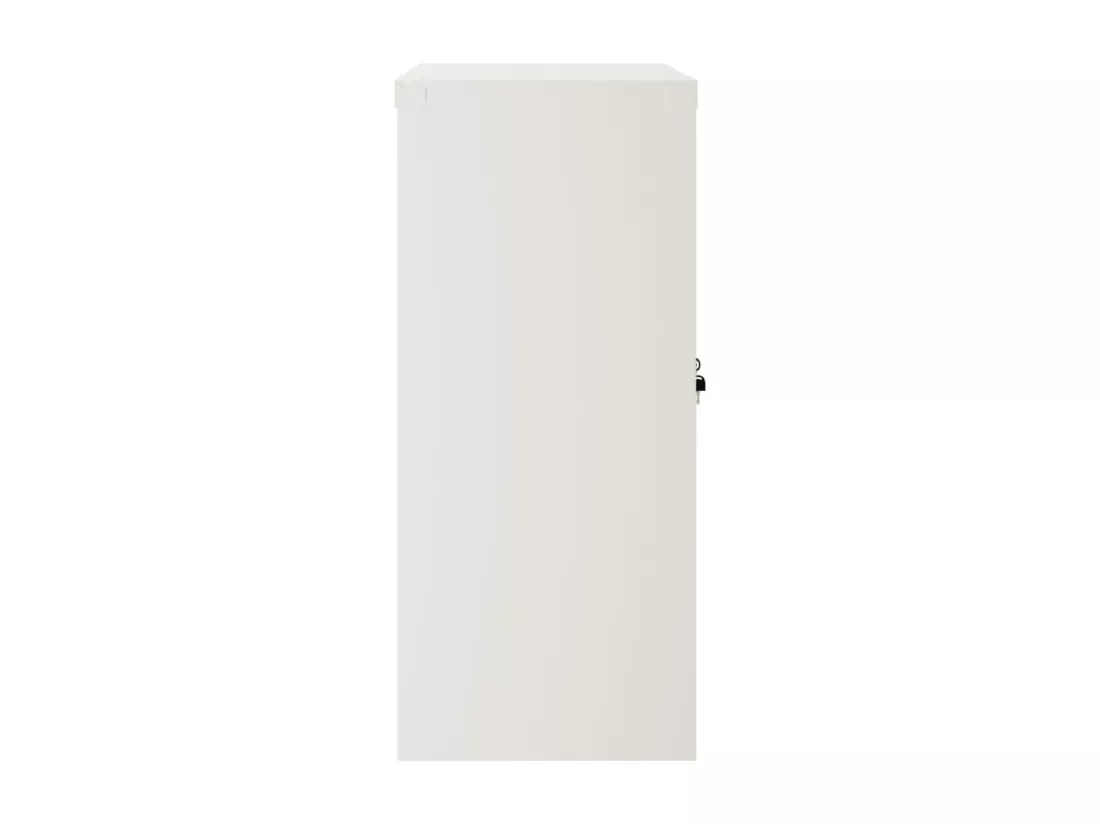 Classeur blanc 90x40x90 cm acier
