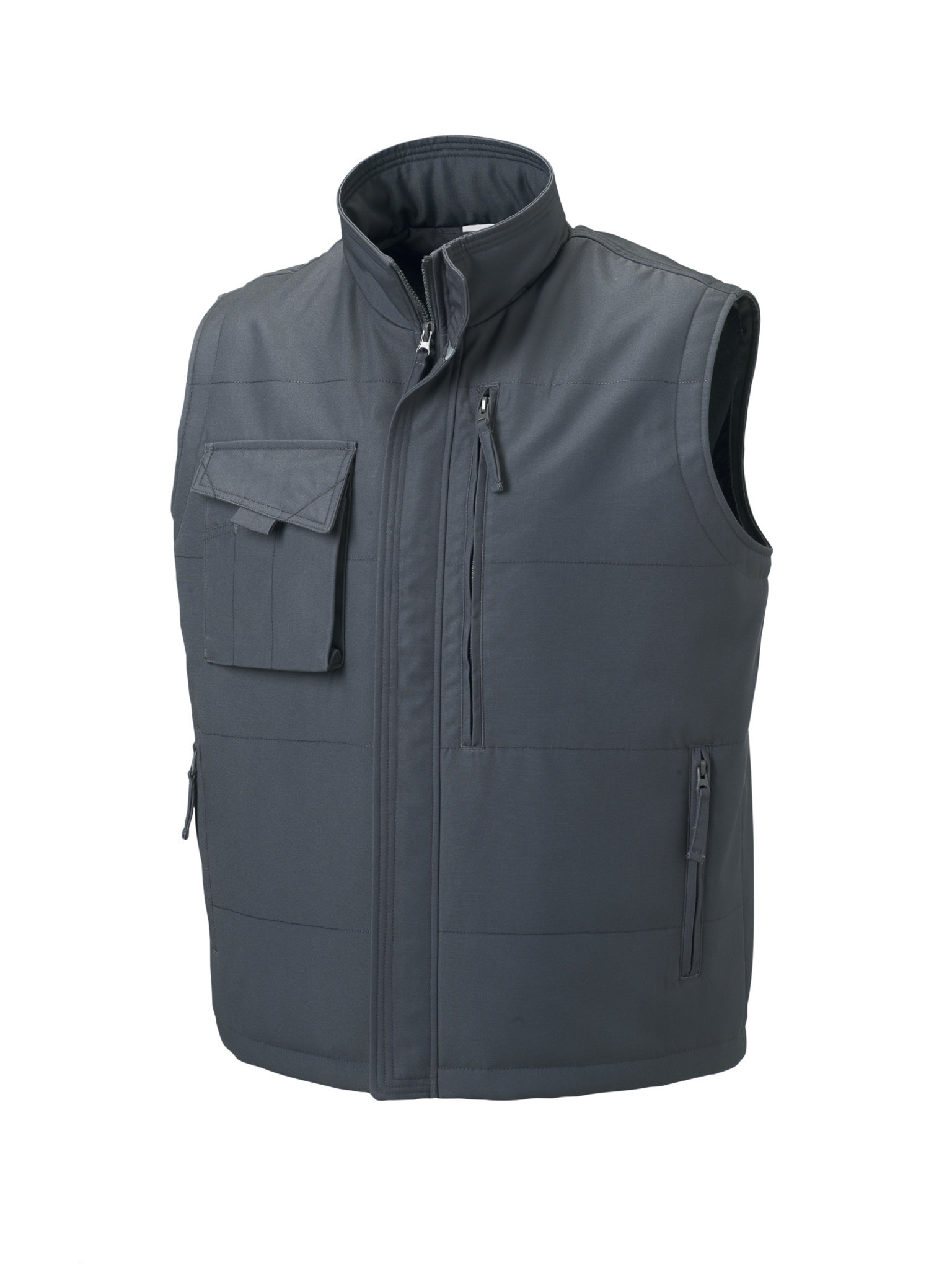 Russell Europe R-014M-0 - Gilet de Travail Résistant et Fonctionnel