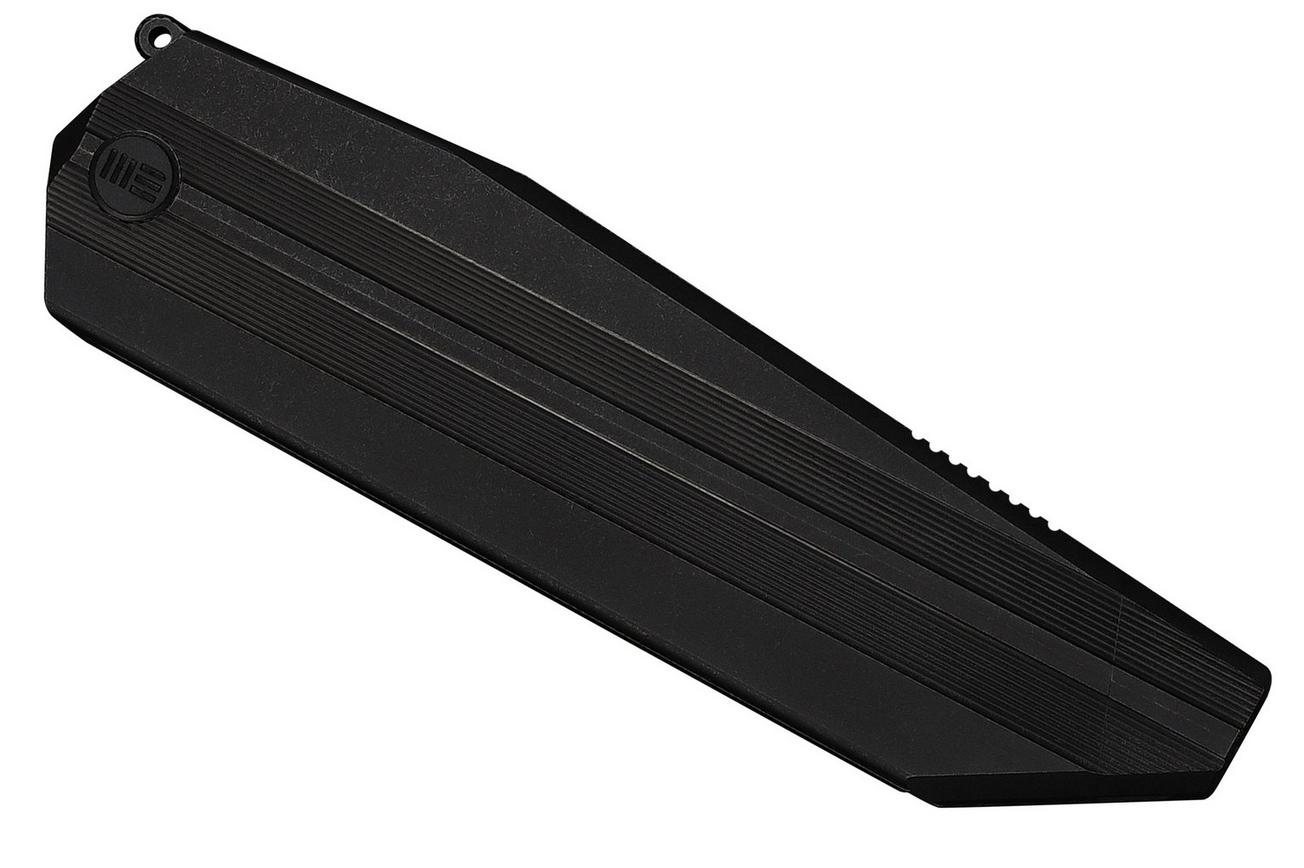 WE Knife Collinear WE22034D-1 Blackwashed Böhler M390, Black Titanium, zakmes
