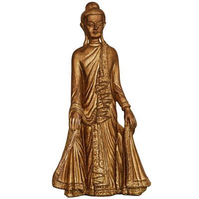 Statuette Bouddha doré