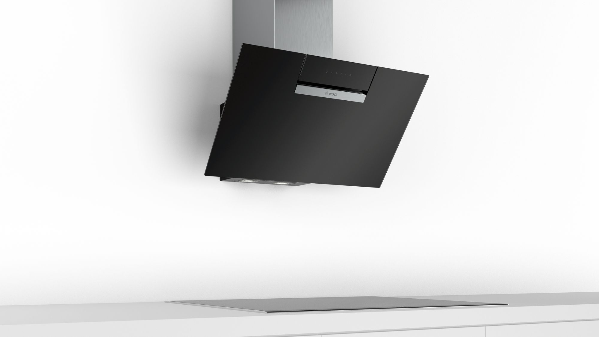 Série 2 Campana decorativa de pared 80 cm Negro DWK87EM60
