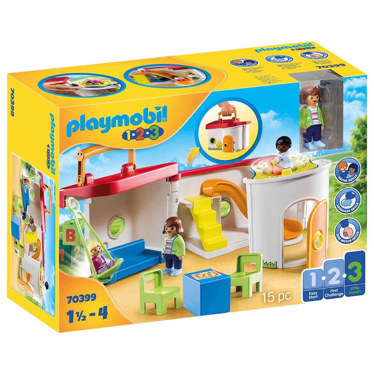 Garderie transportable PLAYMOBIL 1.2.3 70399