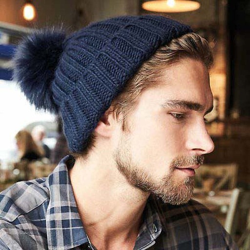 Gorro De Punto Con Pompón De Pelo Sintético Modelo Verbier Beechfield