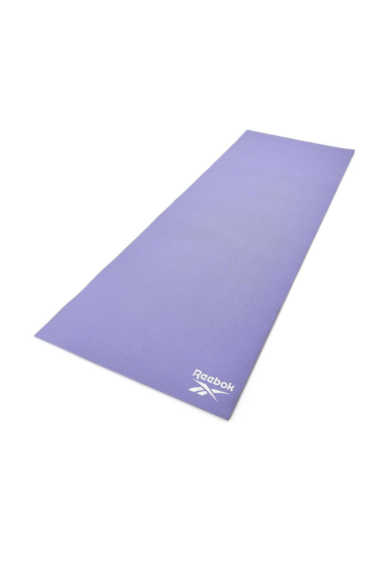 Reebok yogamat 6mm paars/grijs