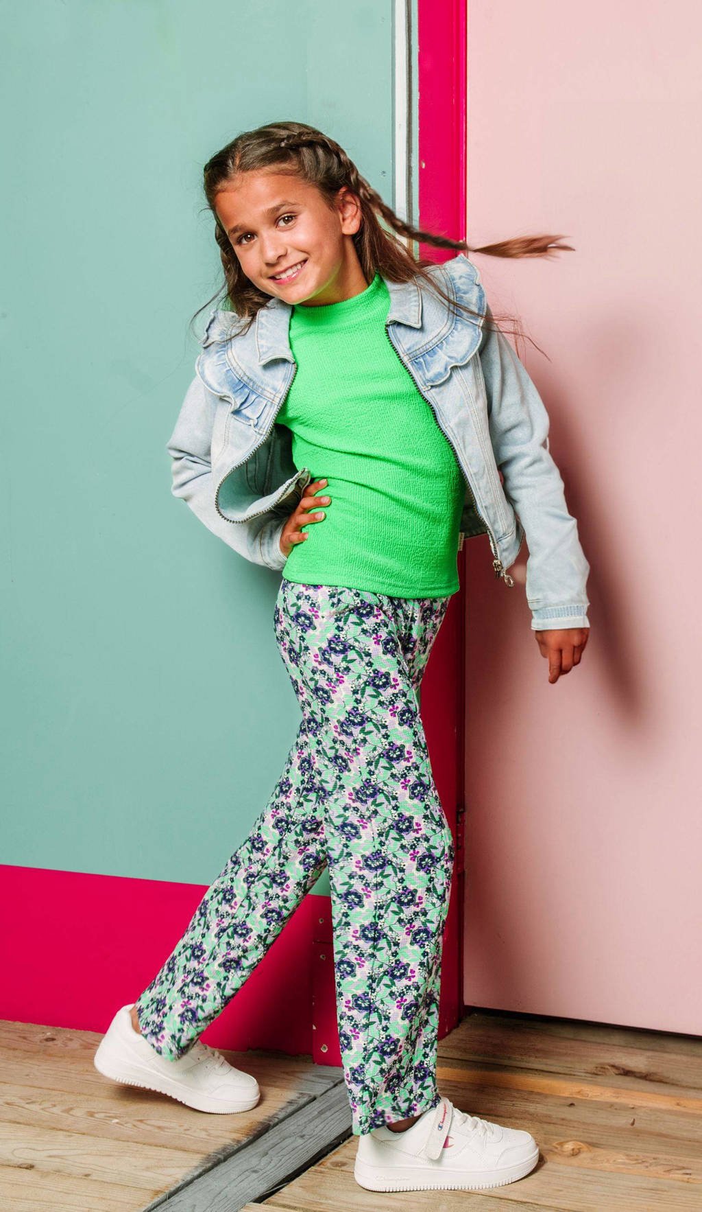 B.Nosy T-shirt Vajen felgroen
