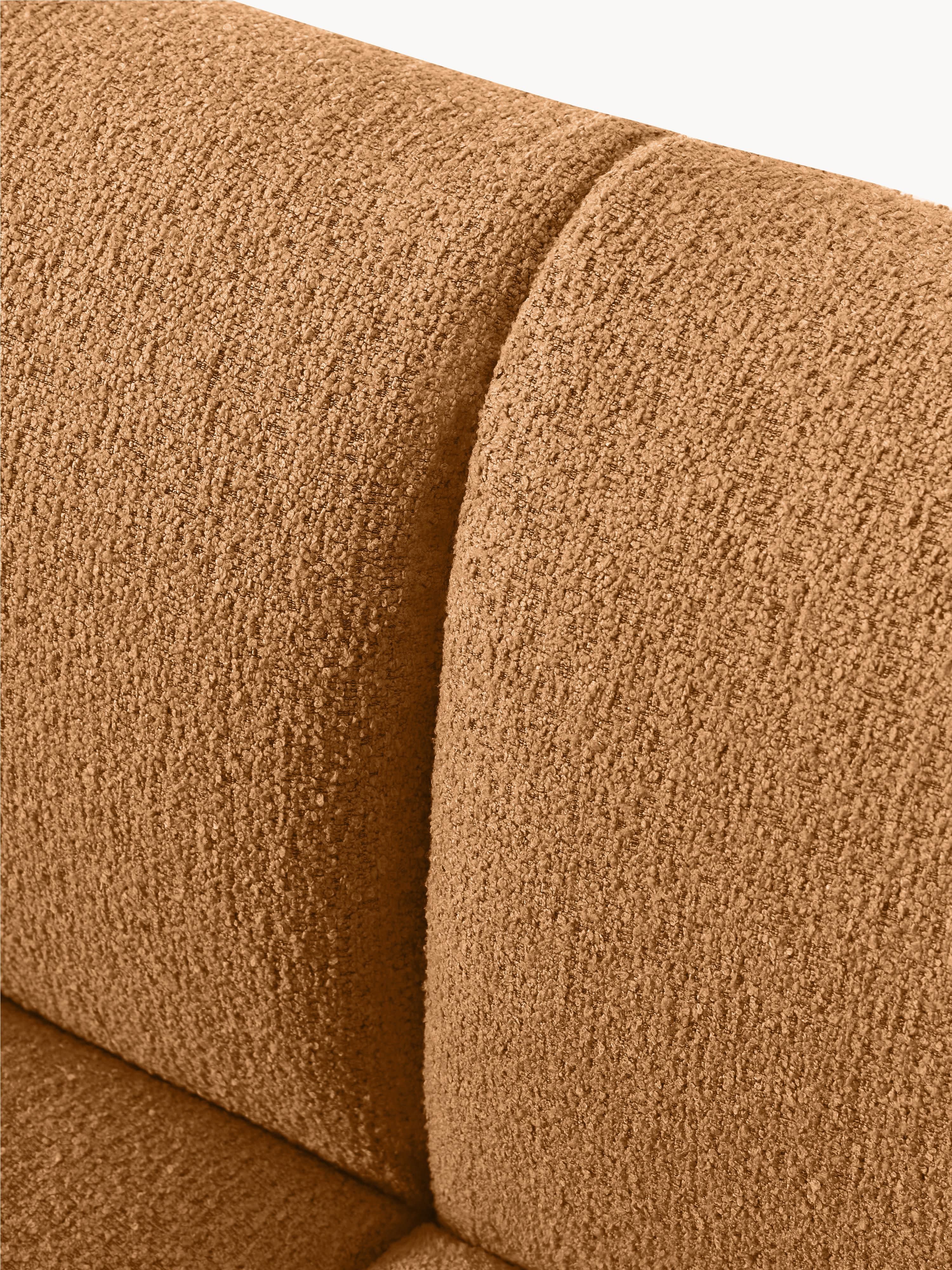 Modulaire bouclé hoekbank Sofia (4-zits)