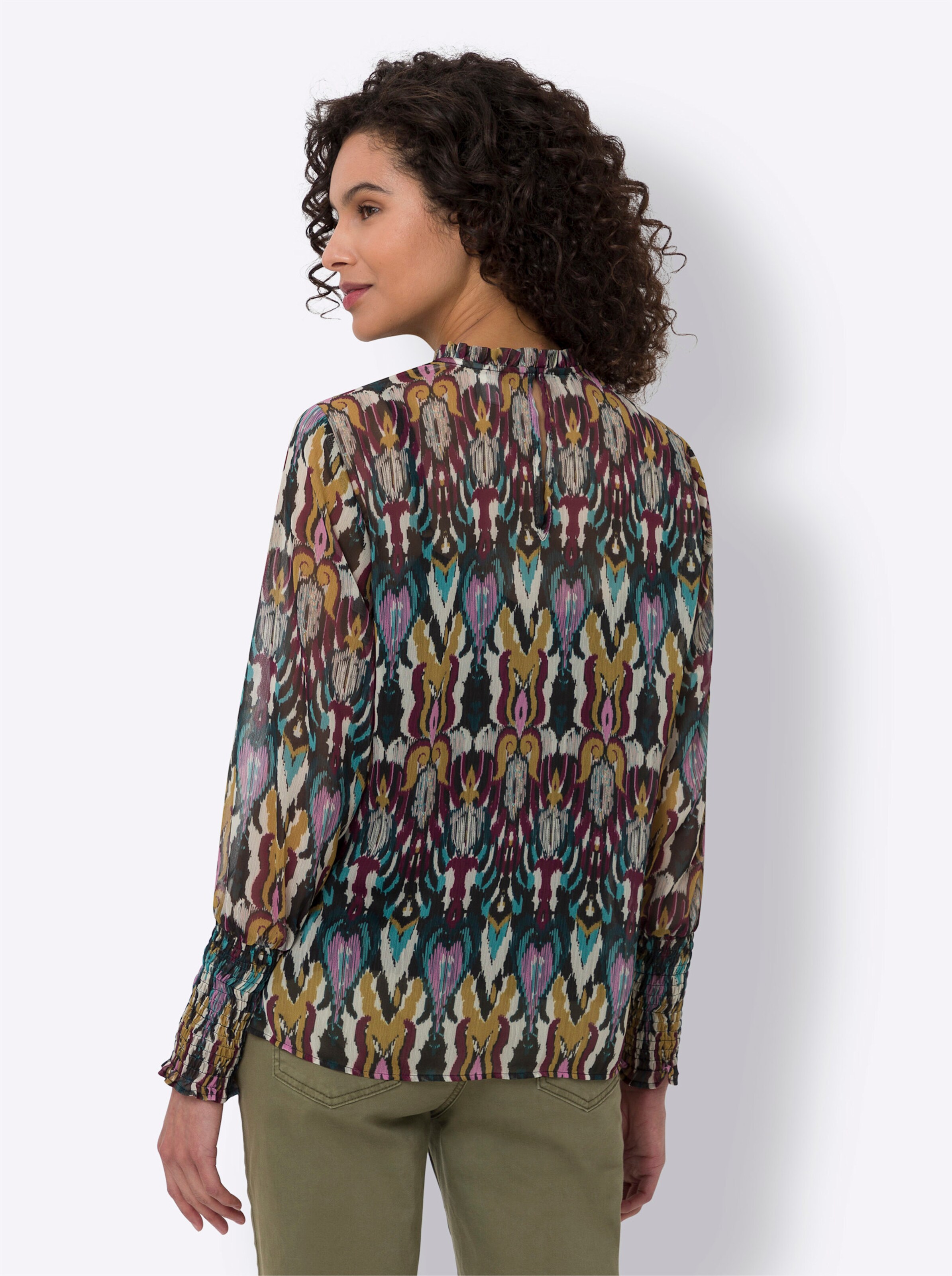 Druckbluse