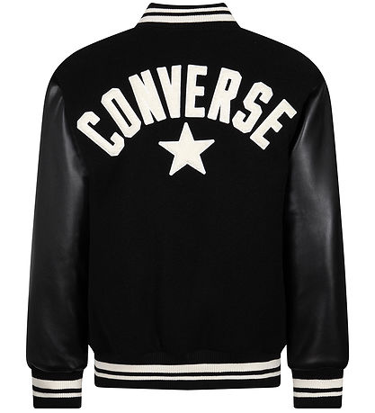 Converse Jacke - Varsity - Schwarz