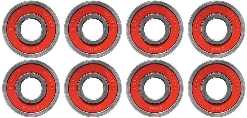 Bones Reds Kuglelejer 8-Pak - Skateboards | SkatePro