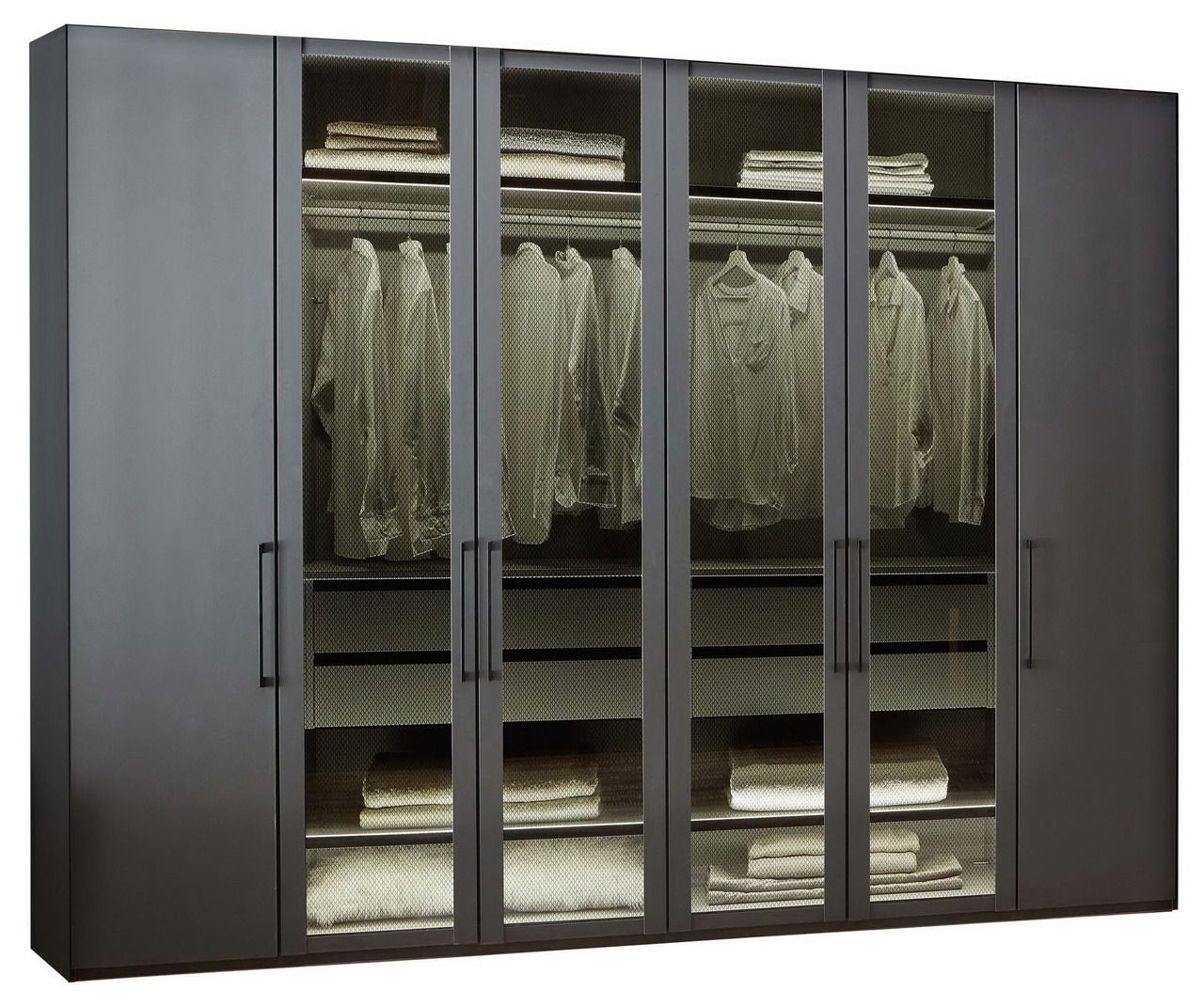 Novel Drehtürenschrank 6-trg. SPLIT