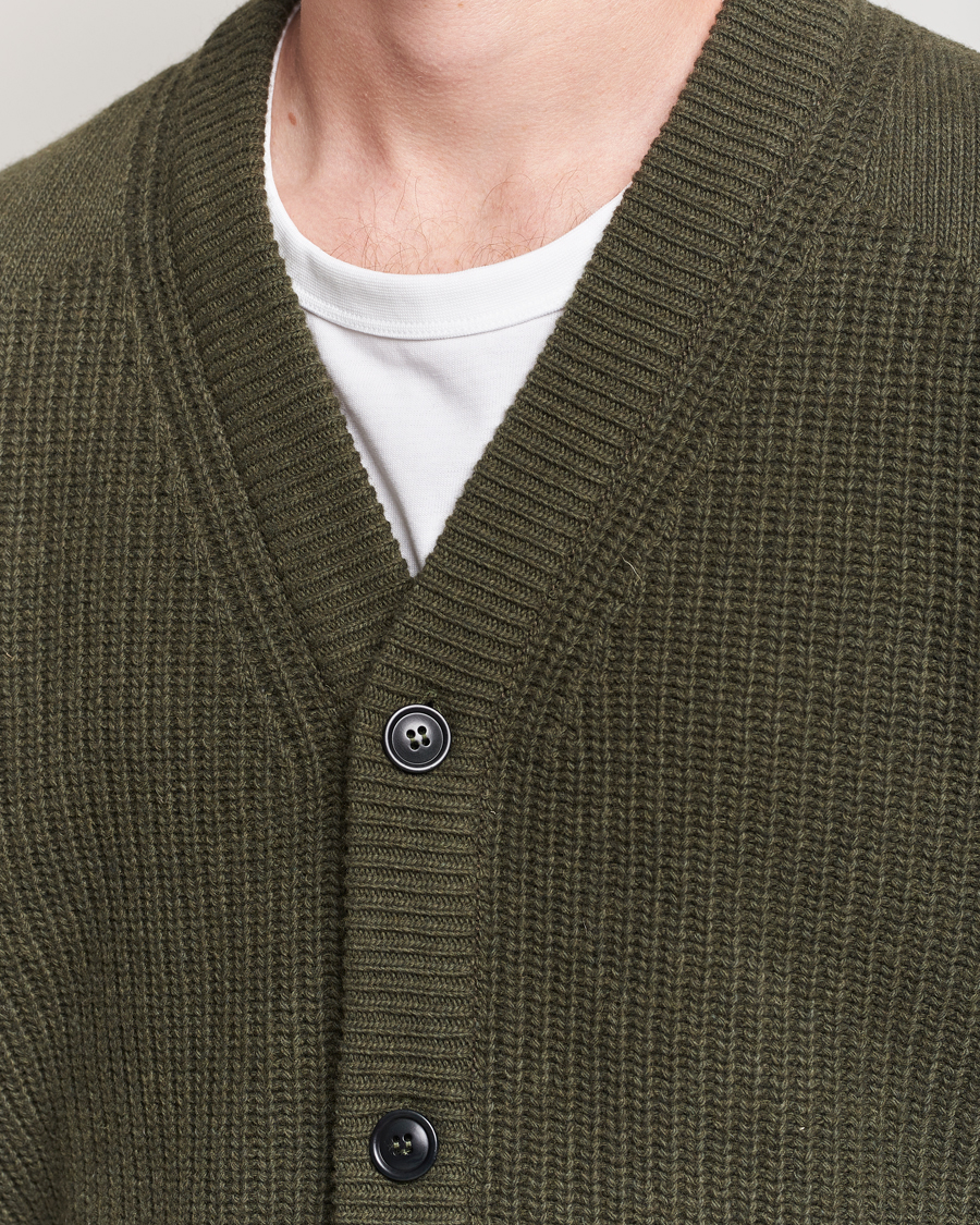 Barbour Lifestyle Mainland Knitted Cardigan Olive