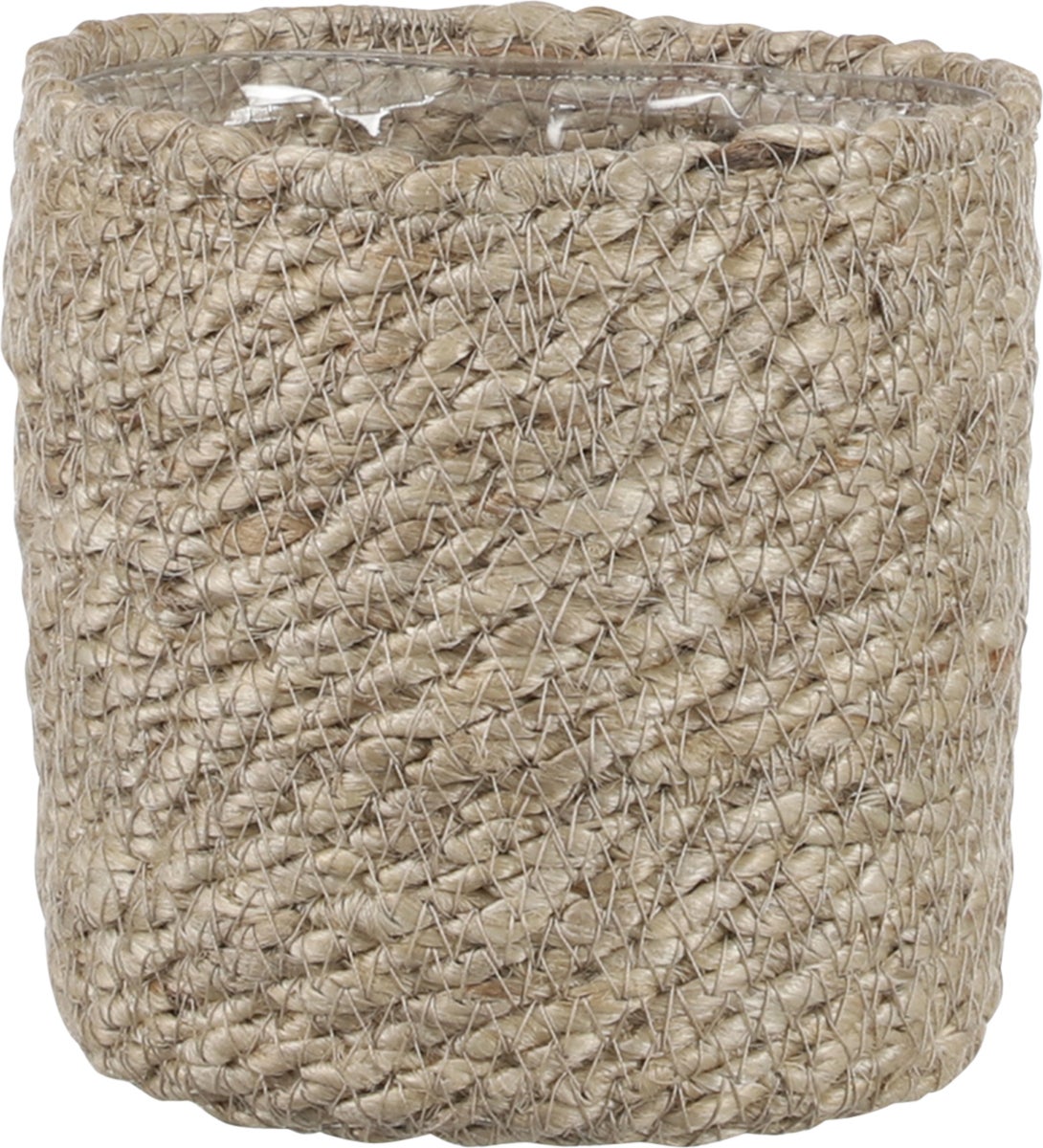 Mica Decorations plantenmand Atlantic naturel D 12 H 12 cm