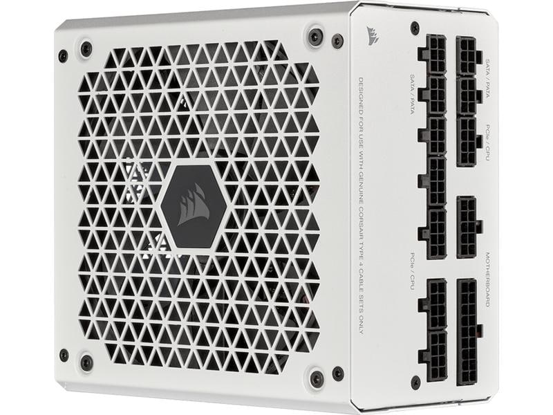 Corsair Netzteil RM750 (2021) 750 W, Weiss ATX-Netzteil mit 750 W