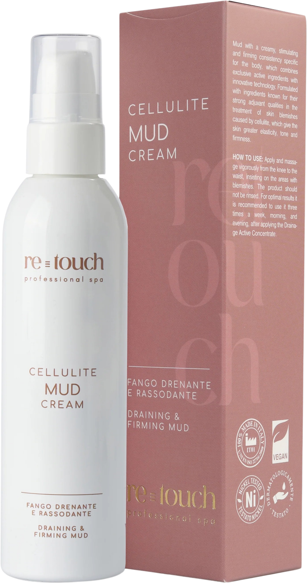 ETEREA Cosmesi Naturale  re-touch Cellulite Mud Cream, 200 ml