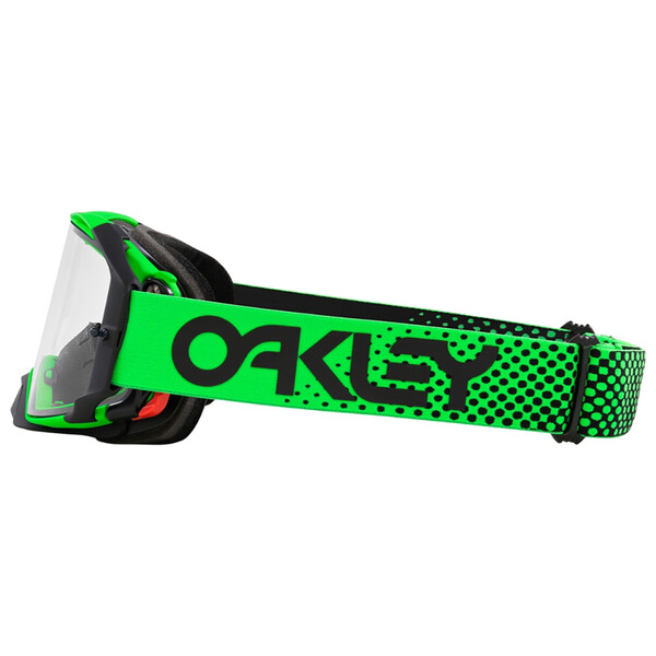 Oakley - Masque Airbrake MX Moto B1B Vert / Noir / Transparent