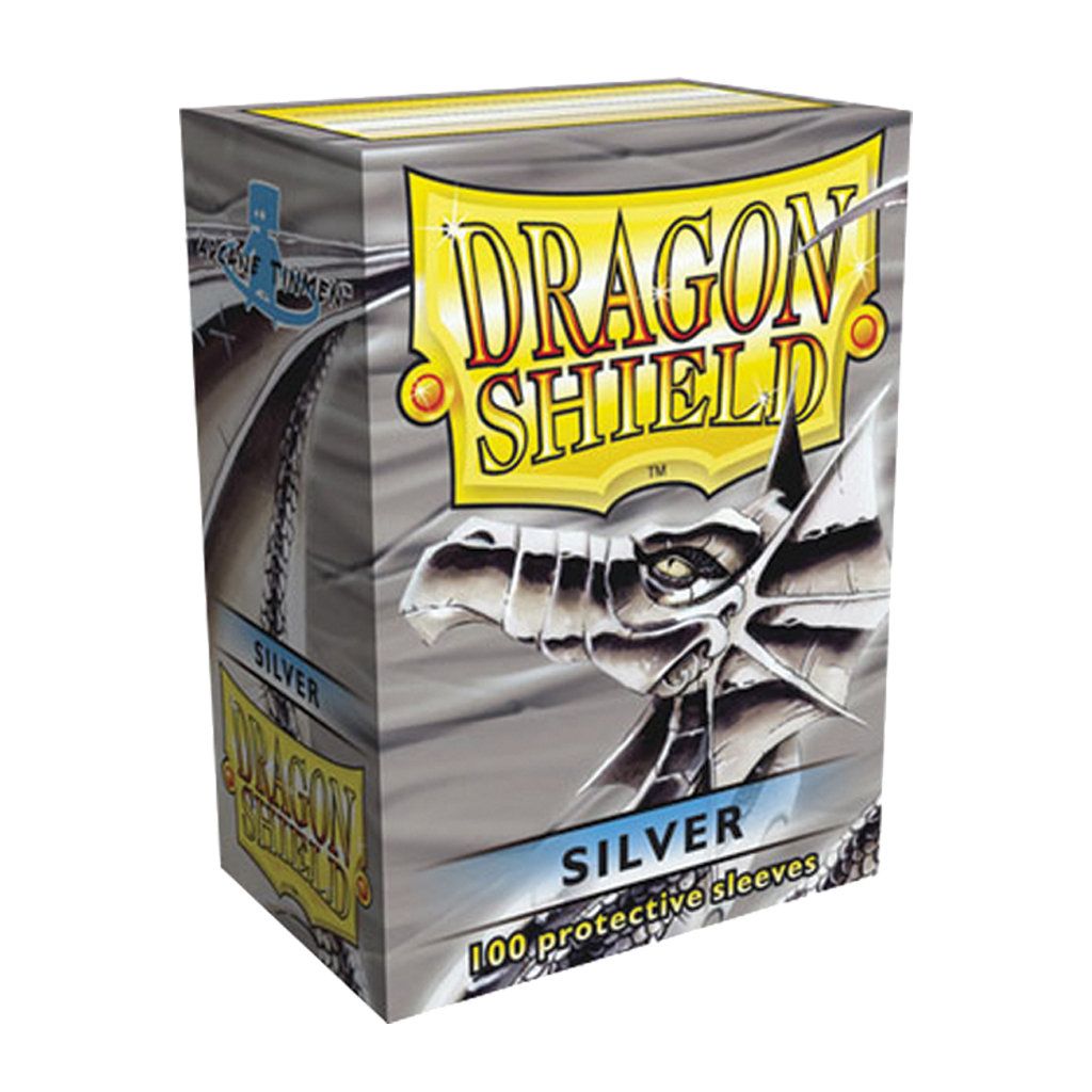 Dragon Shield - 100 Protège Cartes - Silver