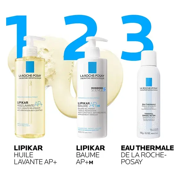 Óleo de Limpeza Lipikar AP+ Anti-Irritação da La Roche-Posay 400ml