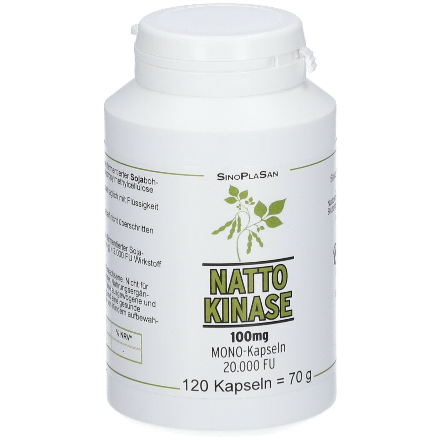 SinoPlaSan Nattokinase 100 mg
