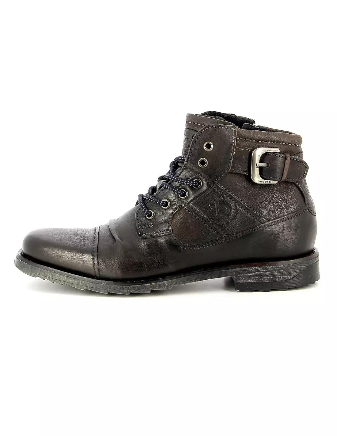 BUGATTI SATURINO - Bottines & boots Darkgrey