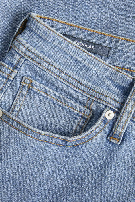 JJ Rebel blauwe heren jeans