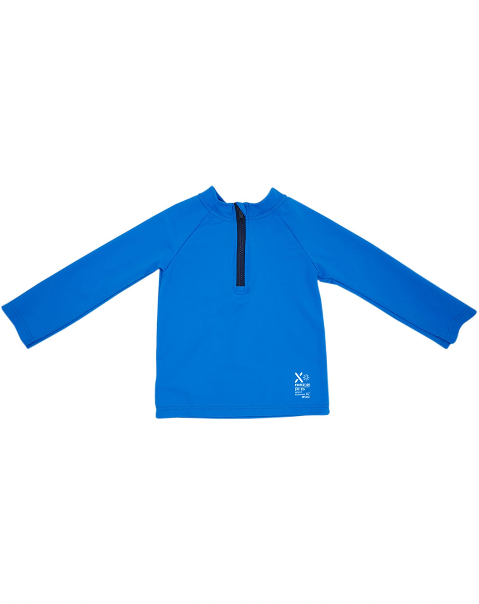 Langarm-Badeshirt FUN in blau