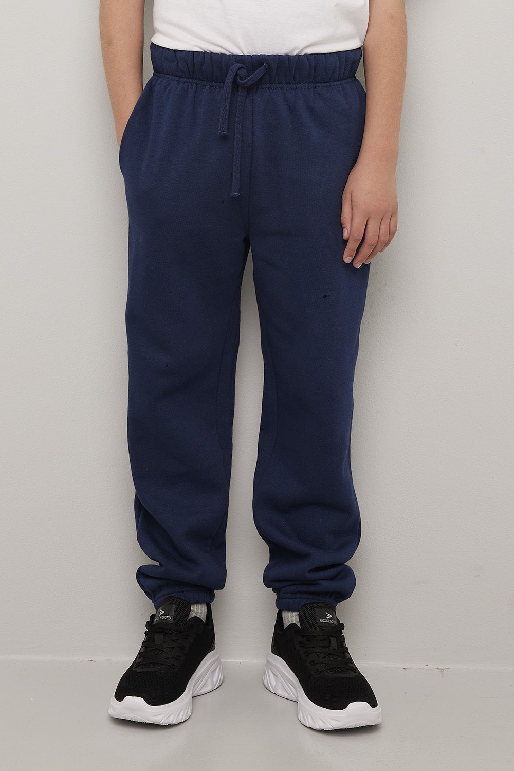 Joggebukse loose fit med lommer