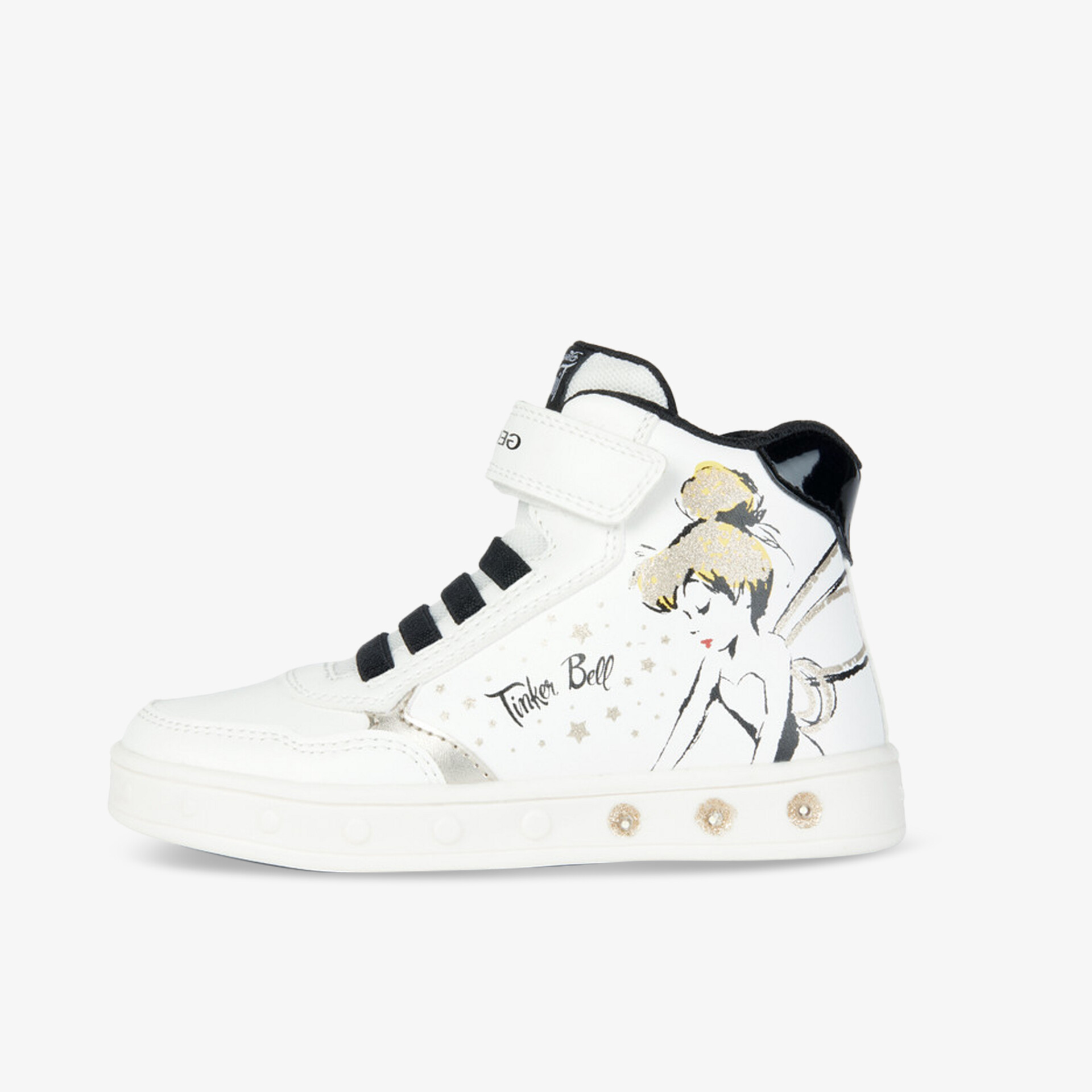 GEOX J SKYLIN GIRL F Sneaker High weiß