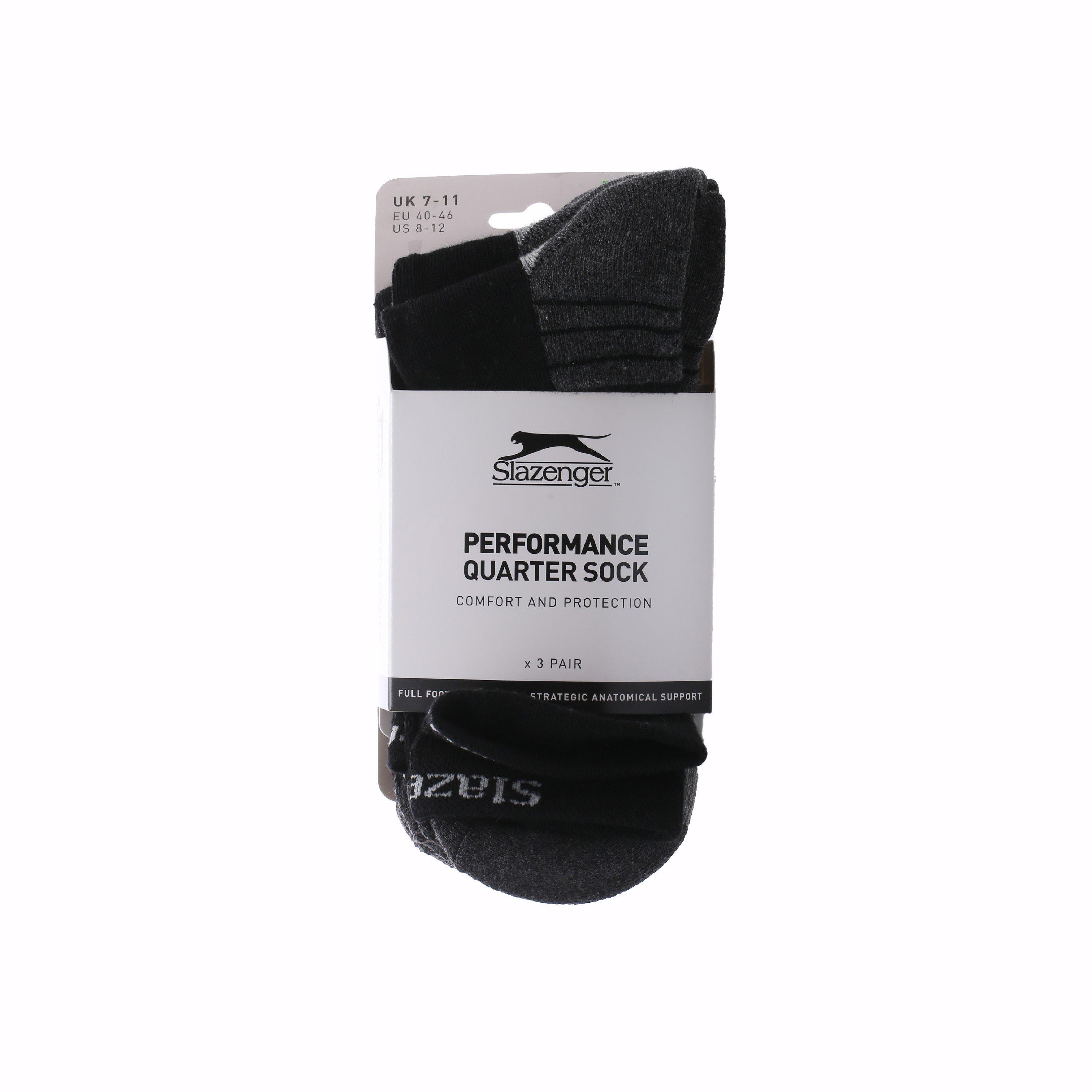 Slazenger Performance Socks 3 Pack