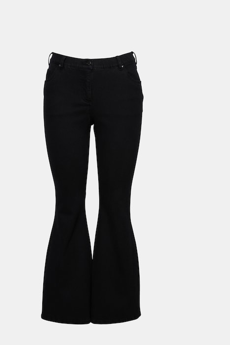 Bootcut-Jeans Marie, gerades Bein, ausgestellter Saum