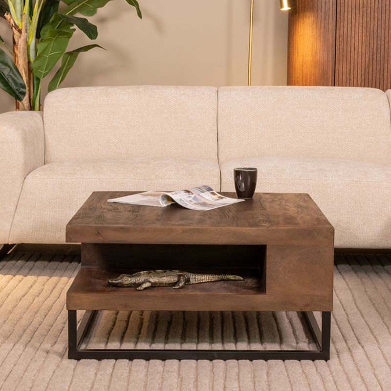 Salontafel Rubic bruin