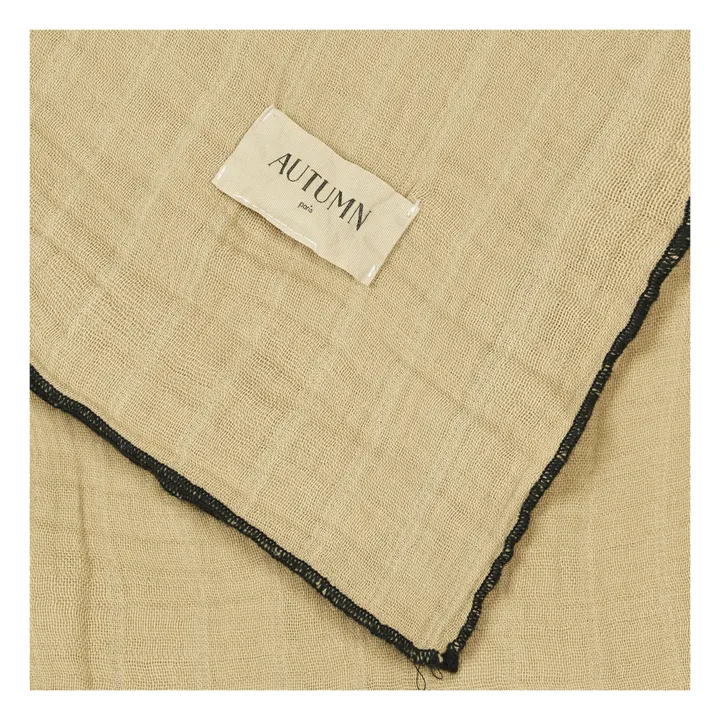 Autumn Nappe Muslin en mousseline de coton bio | Sable