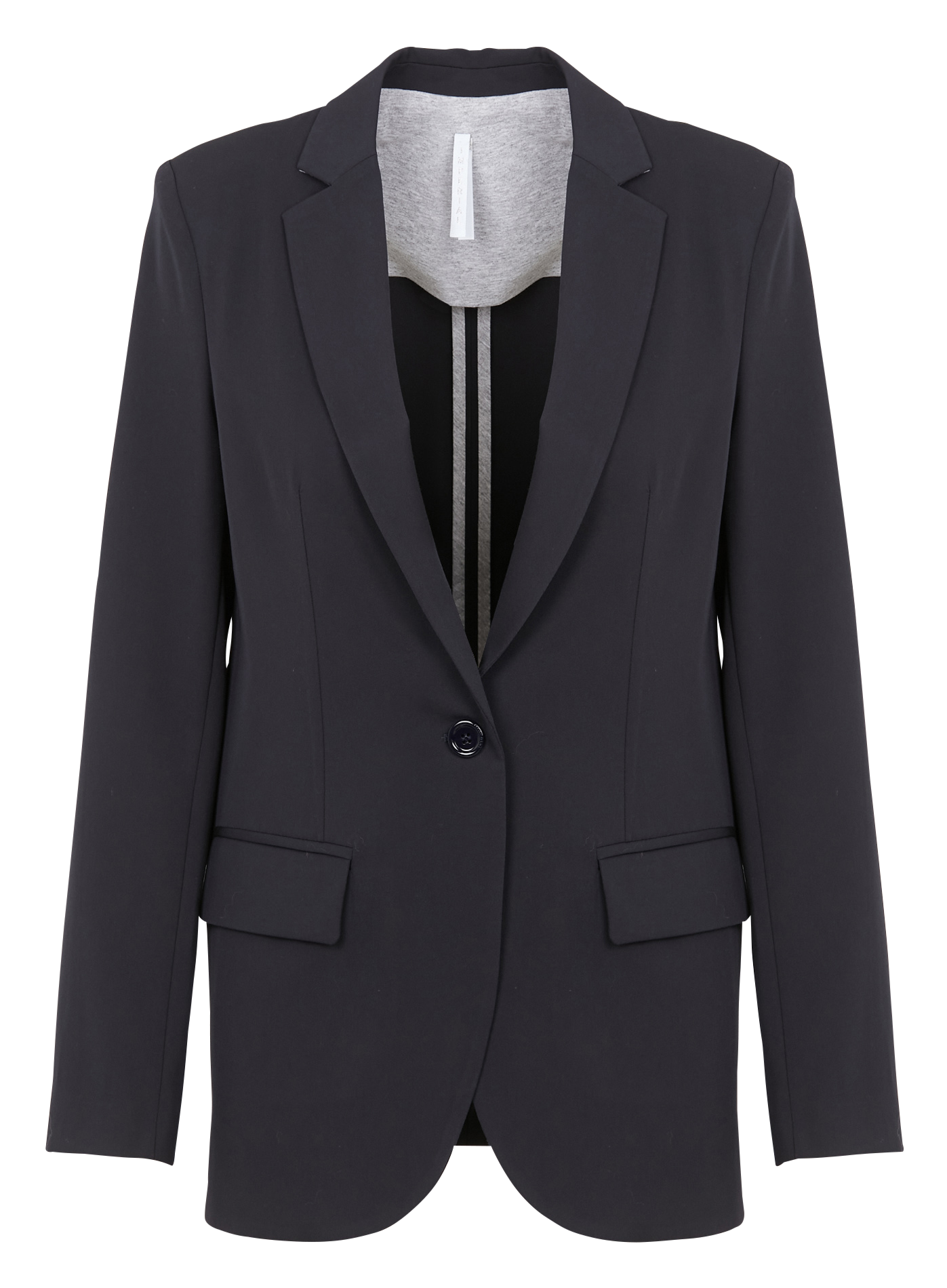 Blazer col tailleur| Bleu