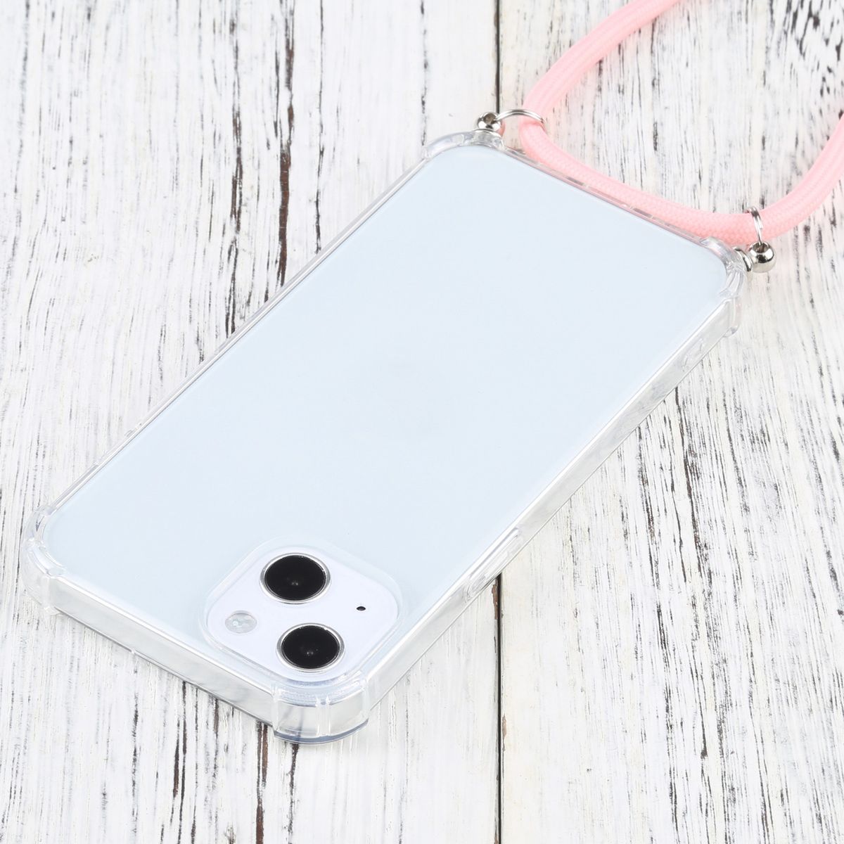 Hülle Handy Schutz für Apple iPhone 13 Case Cover Tasche Etuis Bumper Rosa Neu