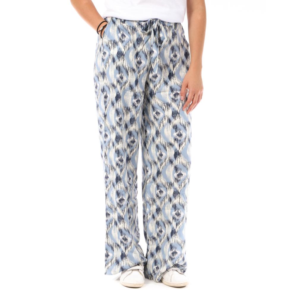 Only Pantalon Bleu Femme Only Nova Life Palazzo