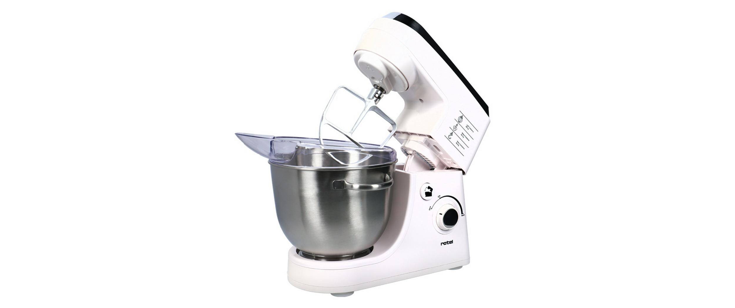 Küchenmaschine Power Mix 441 Silber/Weiss<br>350 W-Küchenmaschine