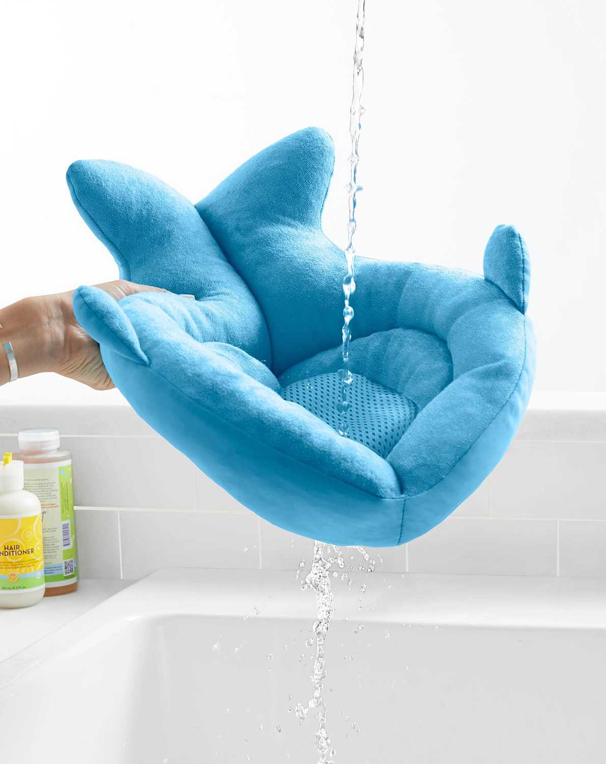 Waschbecken-Badeeinsatz MOBY in blau