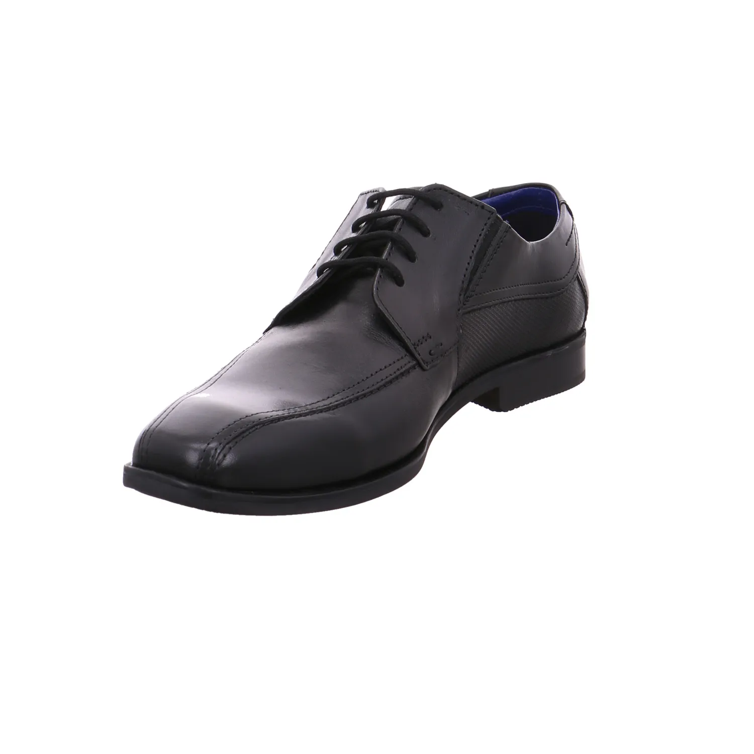 BUGATTI SHOES Halbschuh-City Schwarz Leder