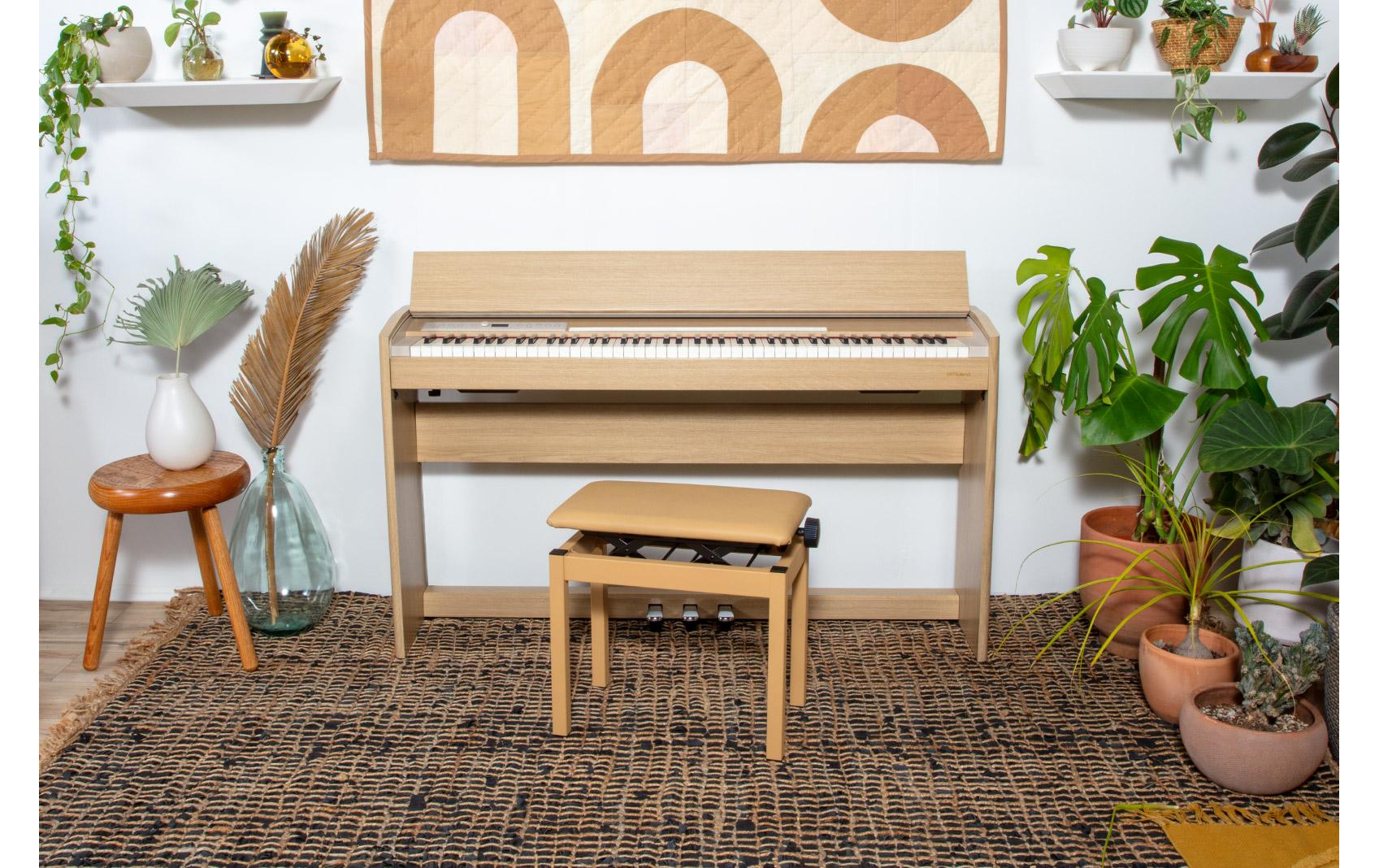E-Piano F701 LA<br>Das elegante Piano für moderne Wohnräume