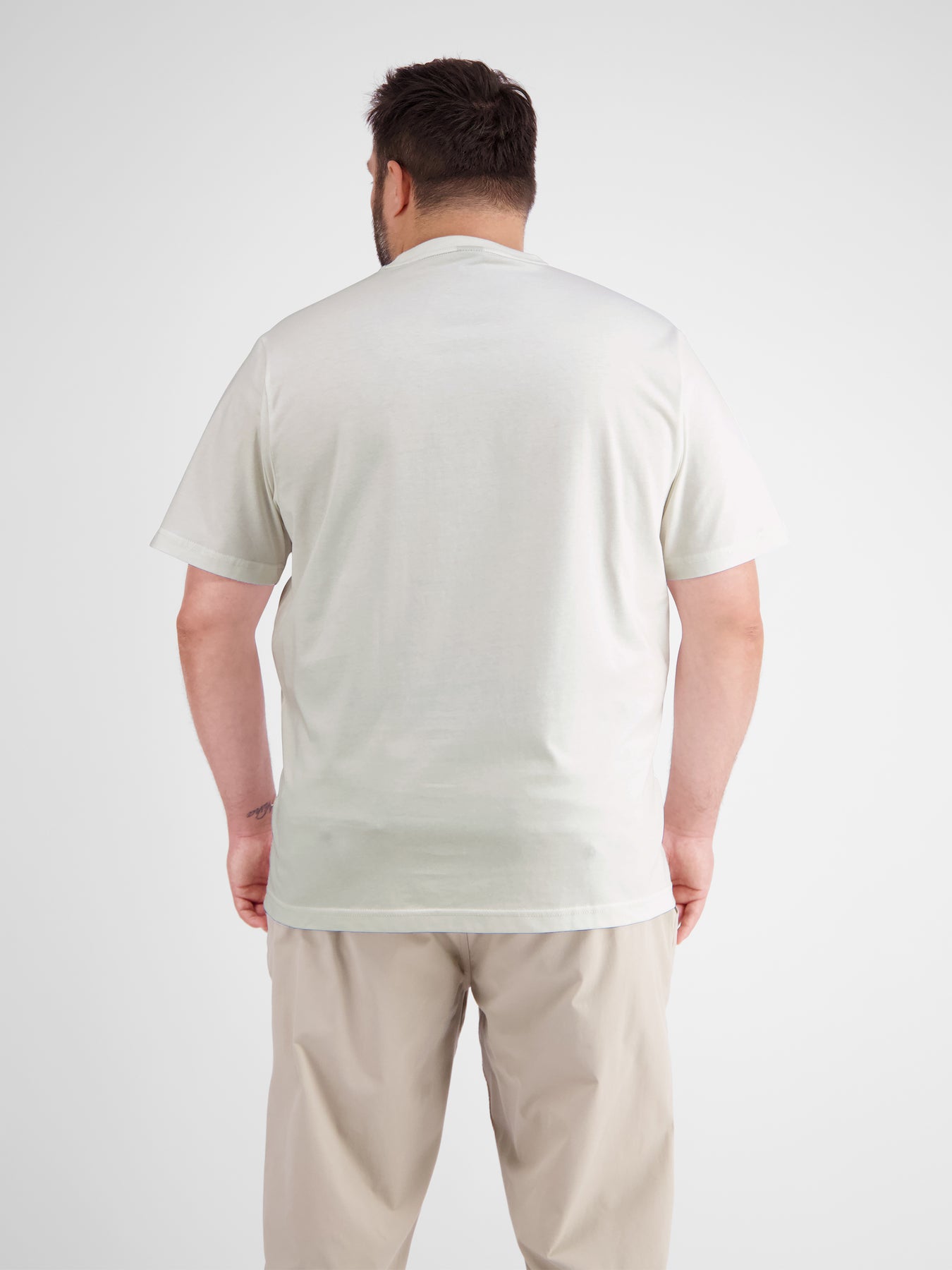 T-Shirt mit Brustprint in Großen Größen