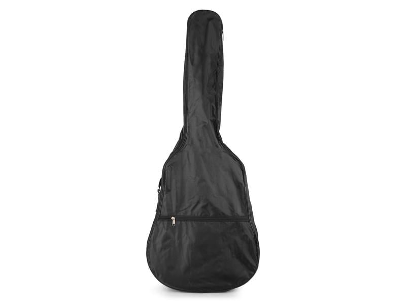 MAX Akustikgitarre SoloArt Set Schwarz Klassische Gitarre mit Zubehör