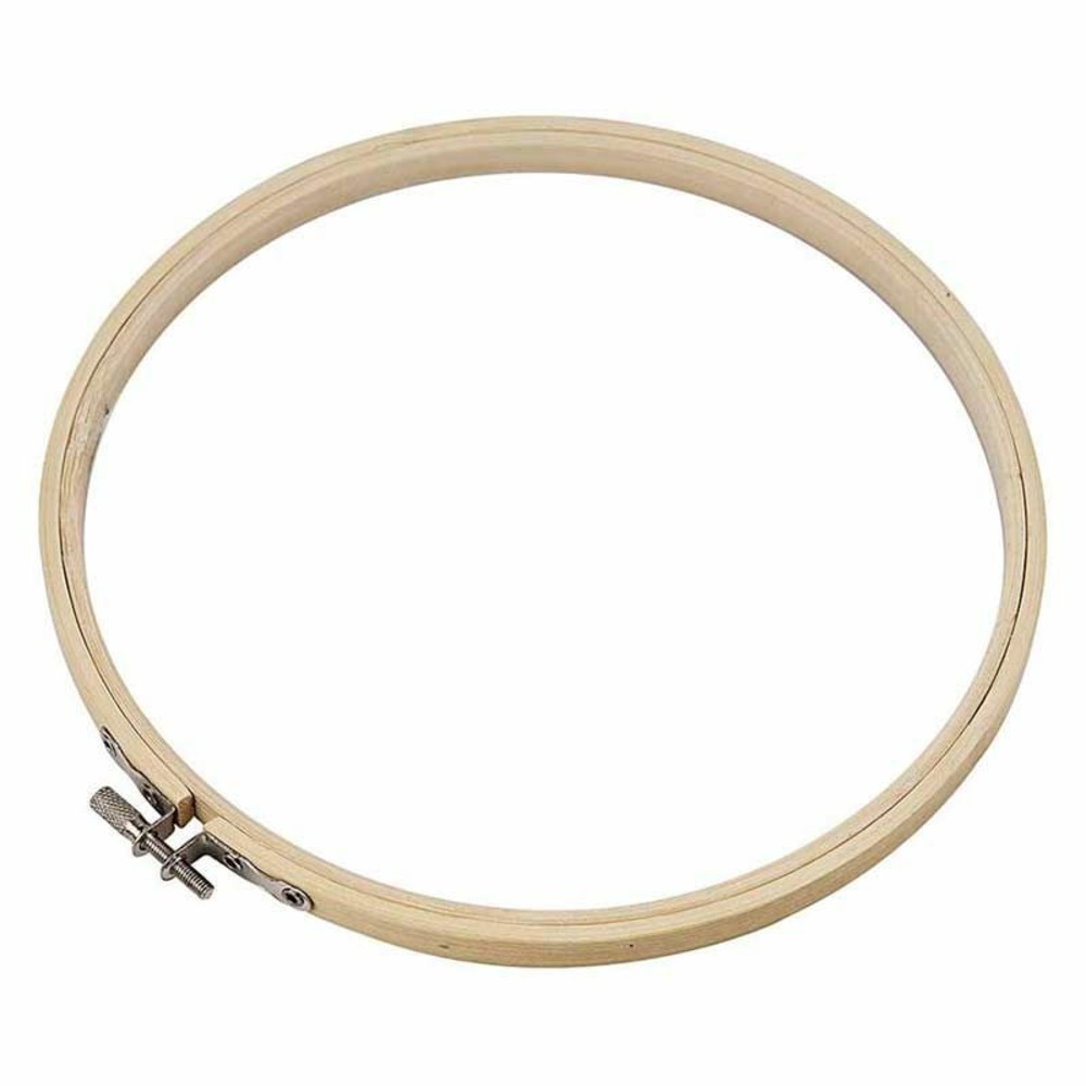 Cadre de broderie en bois ø 20 cm
