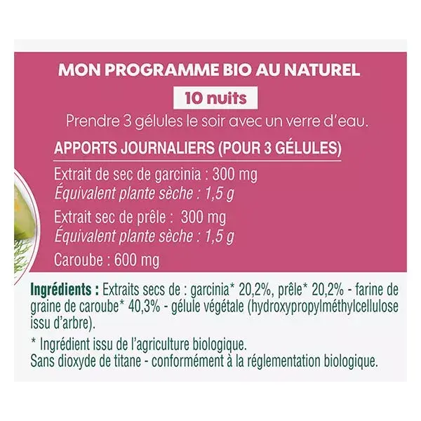 Programa Noturno de Emagrecimento Biosens Orgânico - 30 cápsulas vegetais