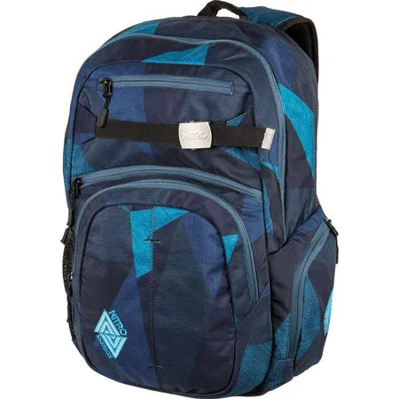 Nitro Hero Schulrucksack Fragments Blue 37 L