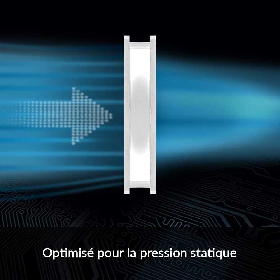 Arctic P12 PWM PST - Blanc