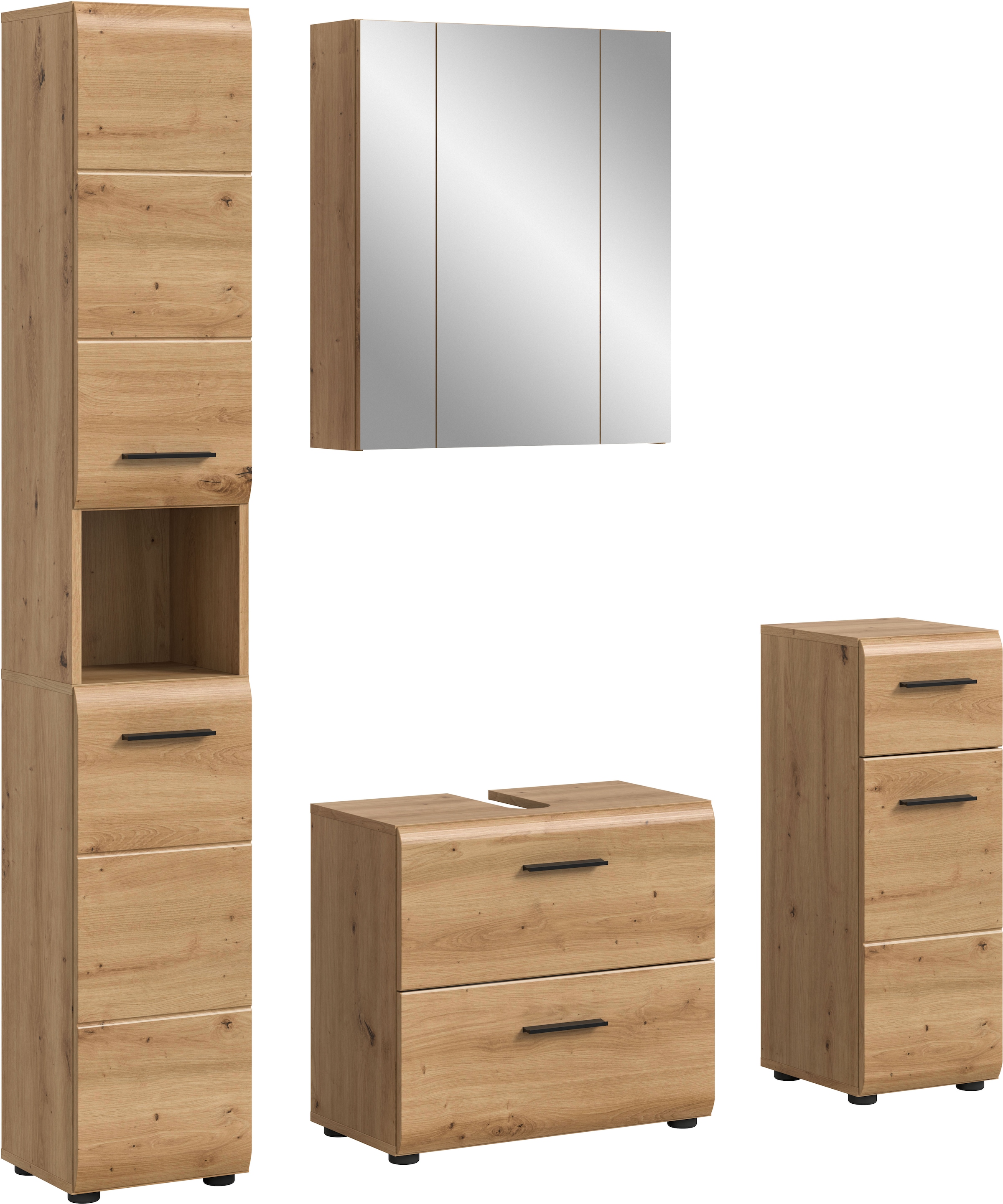 INOSIGN Badezimmer-Set Set, 4 Stk. tlg.