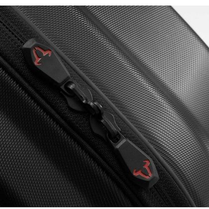 Valise SW-MOTECH AERO ABS AVEC SUPPORT (2 x 25 Litres) - Noir
